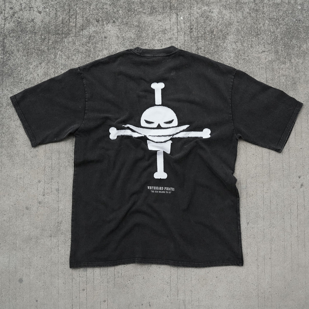 White Beard Washed Tee