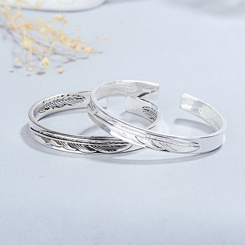 Vintage Handmade Silver Bracelet