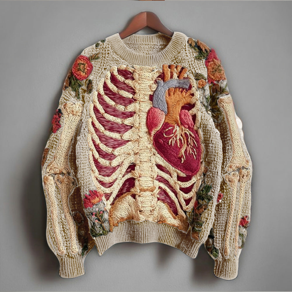 Vintage Inspired Sweater with a Contemporary Edge