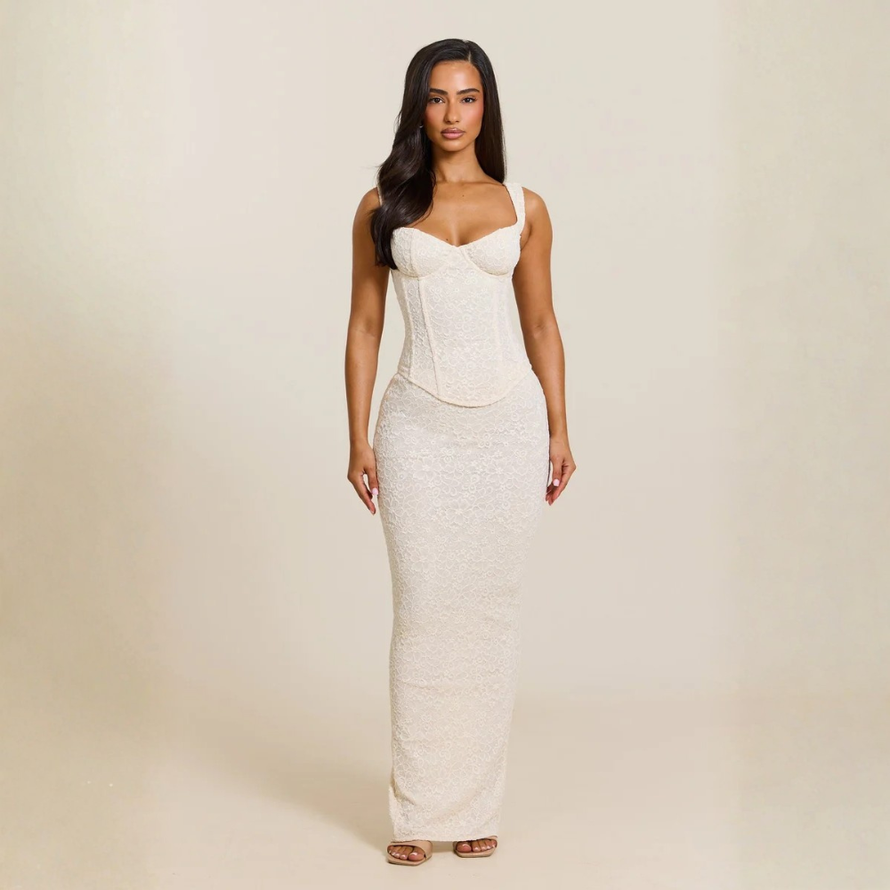 Lace Maxi Set