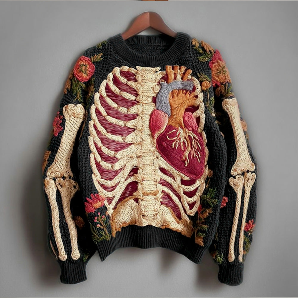 Vintage Inspired Sweater with a Contemporary Edge