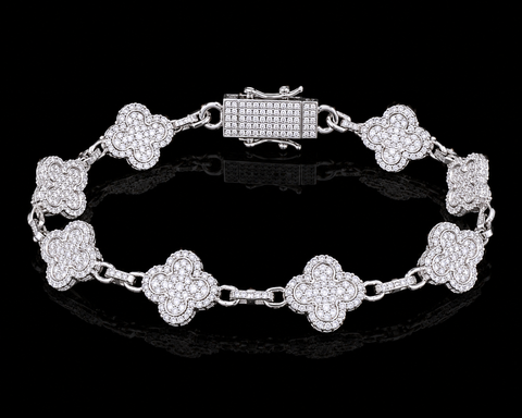 Moissanite Clove Bracelet