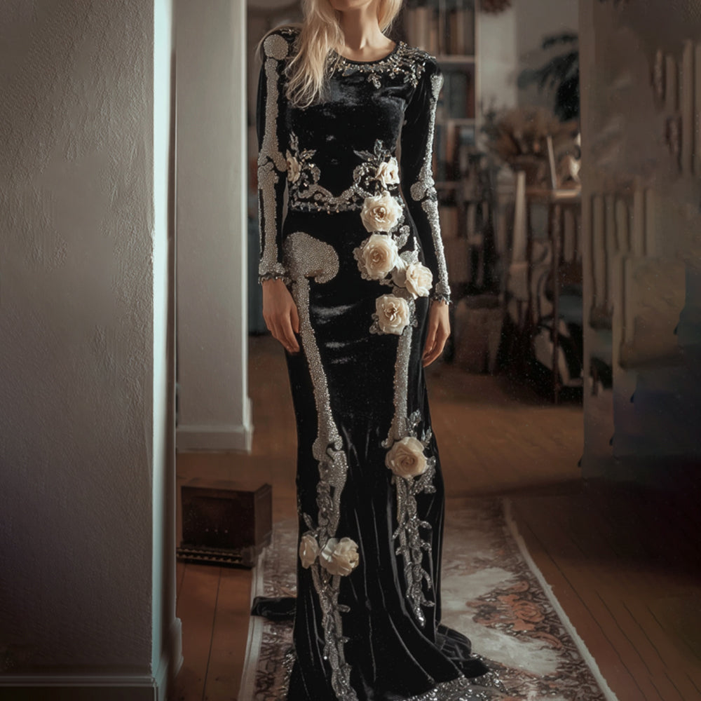 Classic Vintage Dress with a Flattering Fit