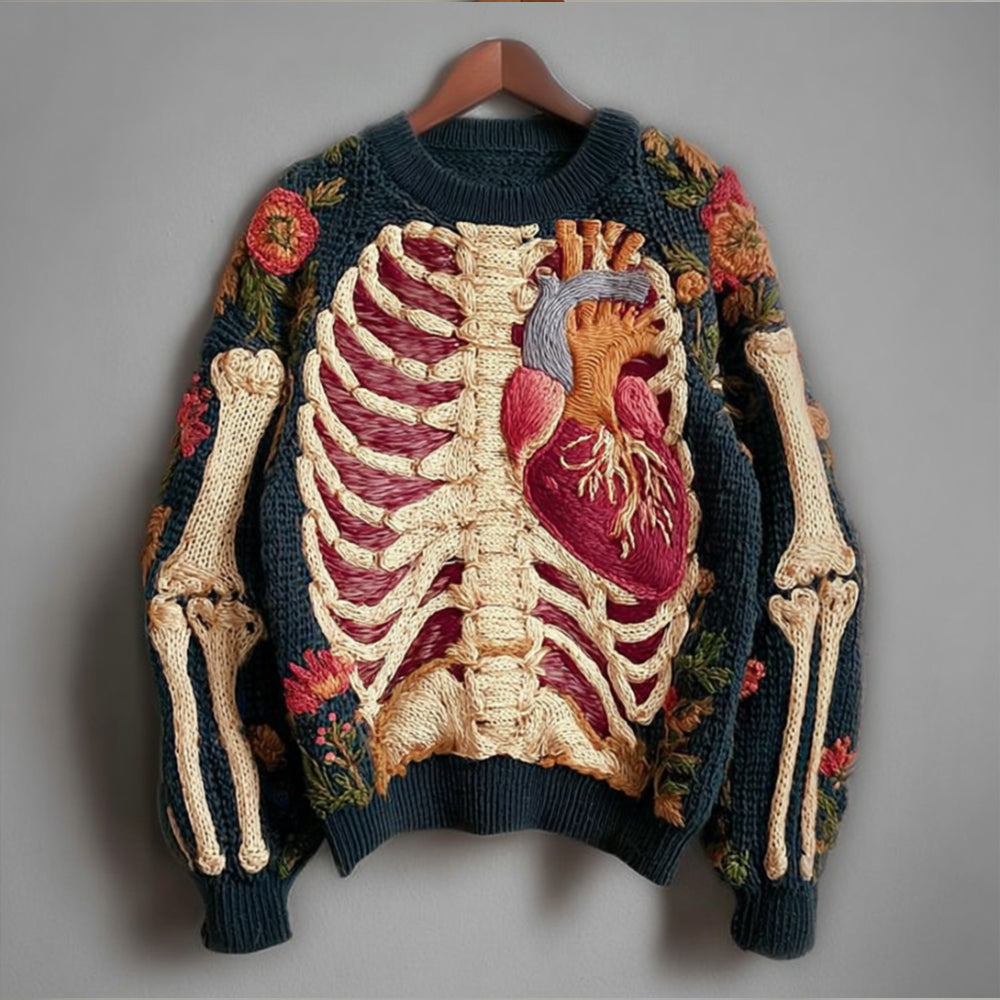 Vintage Inspired Sweater with a Contemporary Edge