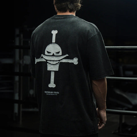 White Beard Washed Tee
