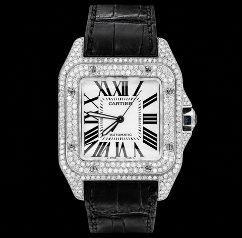 Moissanite Cartier Watch