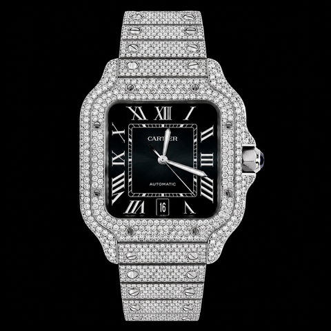 Moissanite Cartier Watch