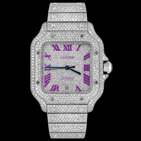 Moissanite Cartier Watch