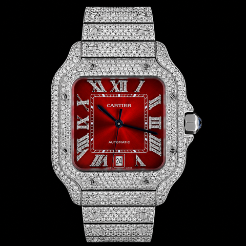 Moissanite Cartier Watch