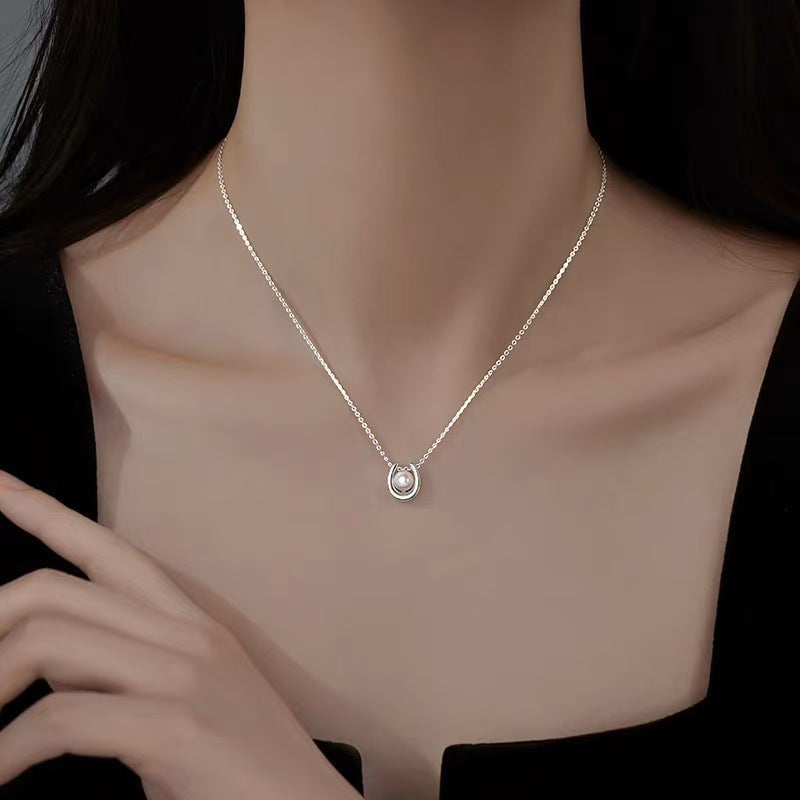 Vintage Handmade Pearl Necklace
