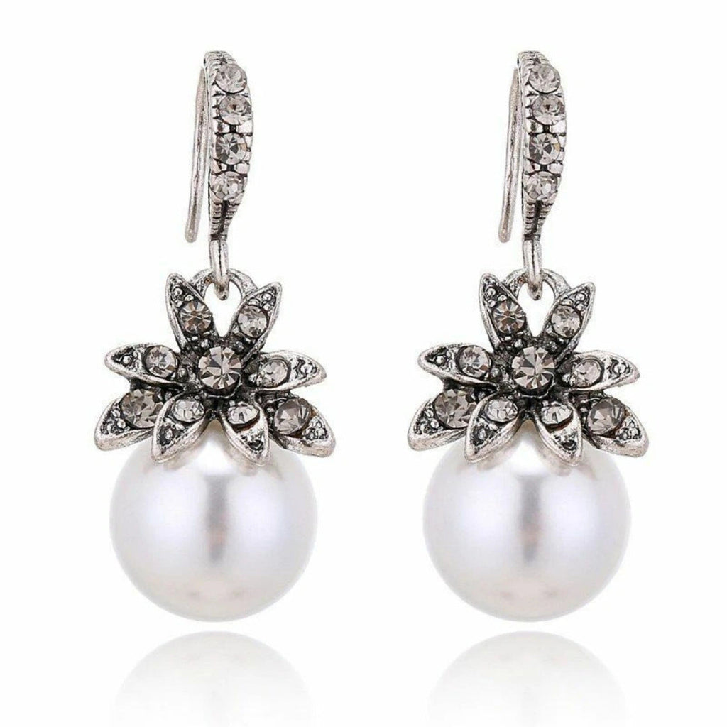 Delicate Artisan Pearl Earring