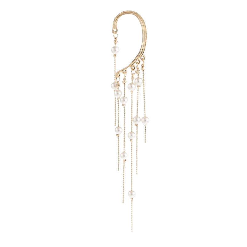 Delicate Artisan Pearl Earring
