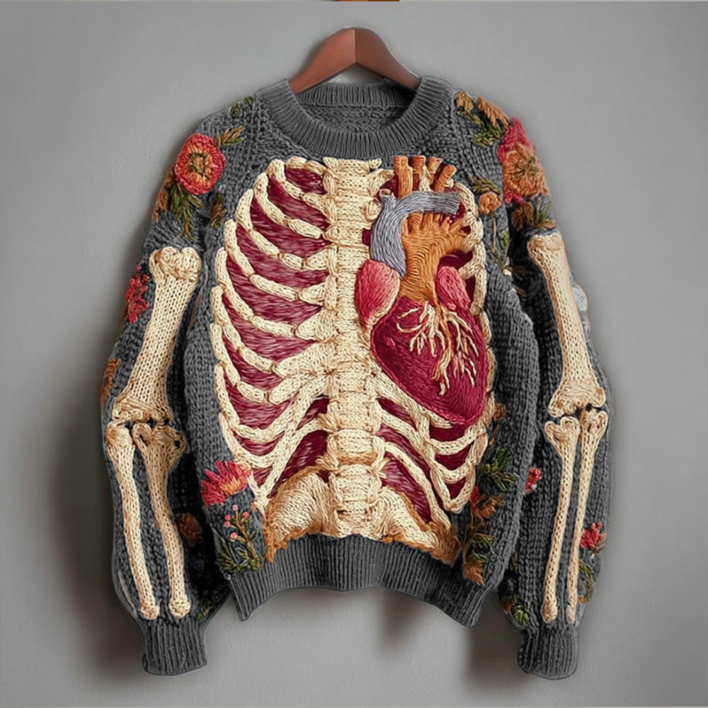 Vintage Inspired Sweater with a Contemporary Edge